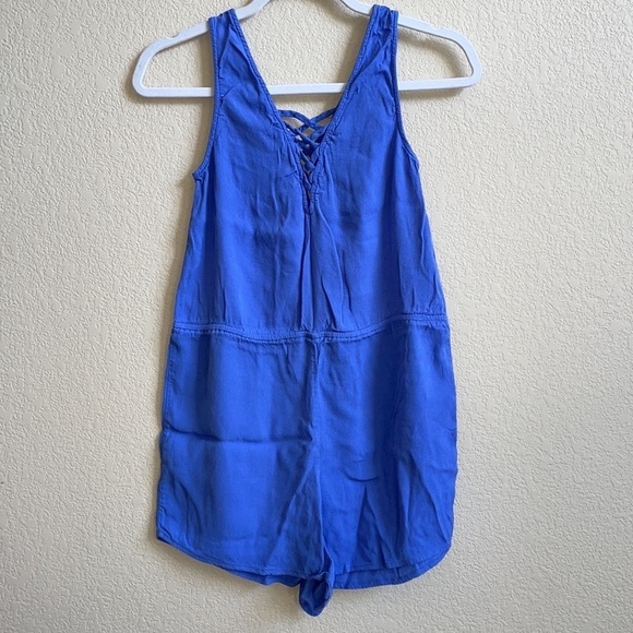 LA HEARTS tank top cross cross v neck romper in women’s size XS - Picture 6 of 9